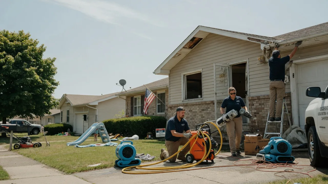 Water Damage Restoration in Plover, IA near me